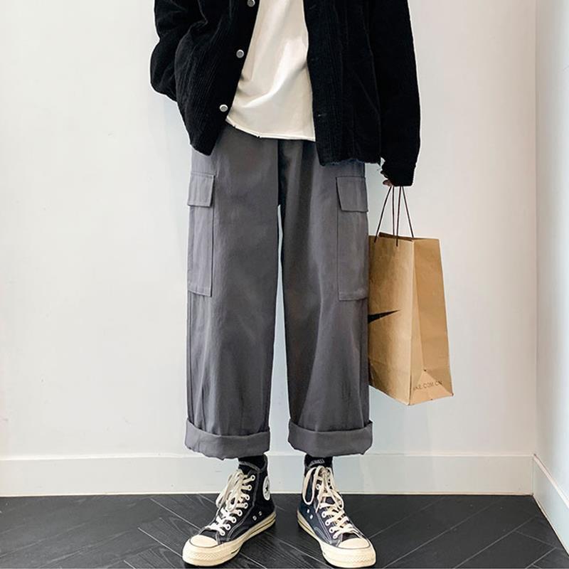 Wide-Leg Boys' Overalls