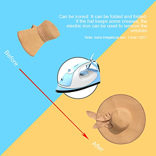 Women's Big Bowknot Straw Hat