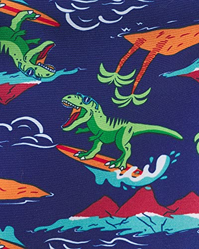 Quad Seven Boys' Rashguard Set, Surfer Shark/Dino, 10