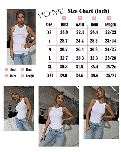 Ribbed Racerback Tank Top