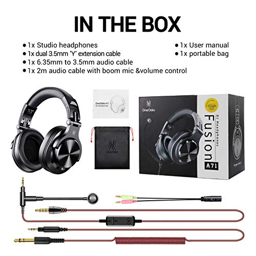 OneOdio A71 PC Headsets with Boom Mic for Business and Gaming