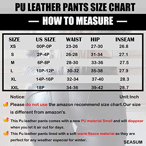 Shaping Push-Up Leather Leggings