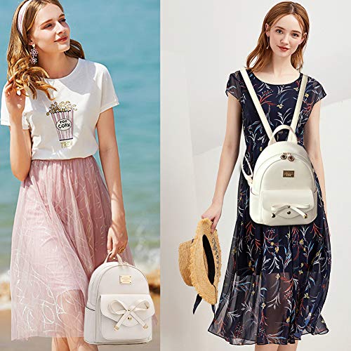 Cute Leather Mini Backpack for Women