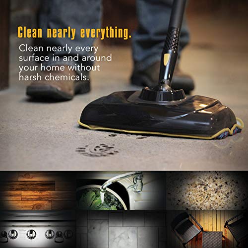 McCulloch Canister Steam Cleaner with 20 Accessoriesk)