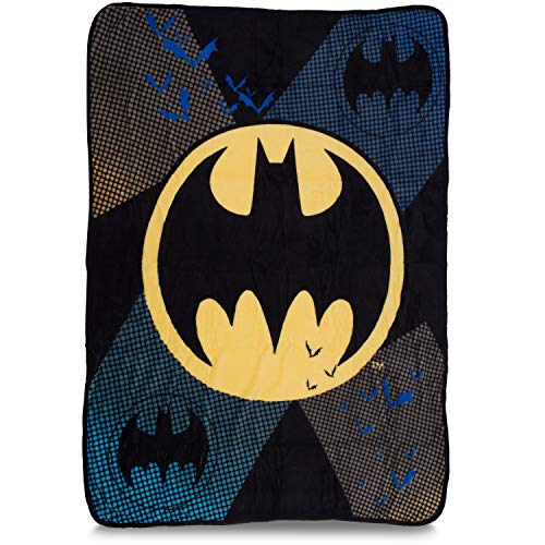 Batman Kids Bedding Soft Plush Microfiber Throw - 46