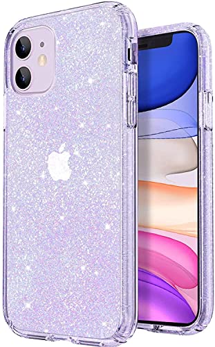 Clear Glitter Sparkle Case for iPhone 11