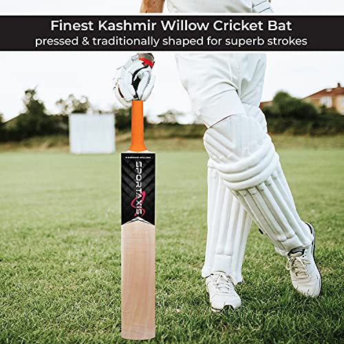 SPORTAXIS Wooden Kashmir Willow Cricket Bat