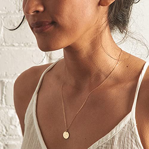 Zodiac Gold Coin Necklace