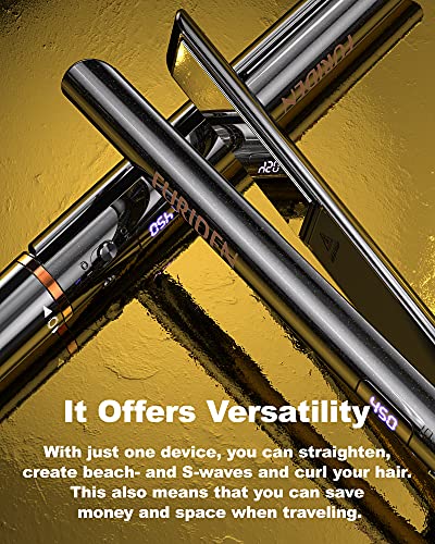 2-in-1 Hair Straightener and Curler