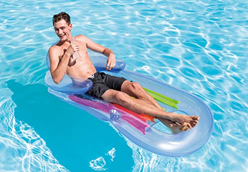 Intex Inflatable King Lounger Floating Swimming Pool