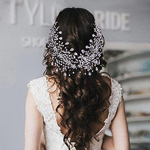 Rhinestone Bridal Hair Comb Accessories