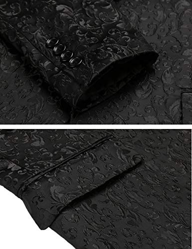 Floral Dress Suit Jacket for Men