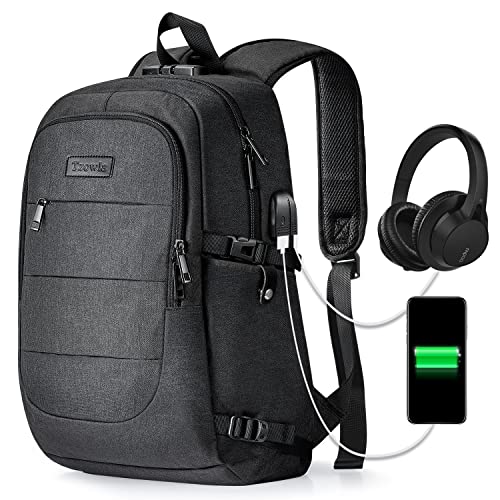 Anti-Theft Travel Laptop Backpack, (15.6 in)