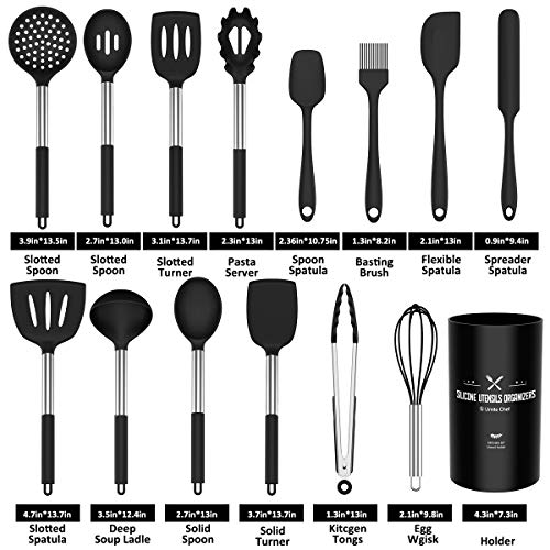 Umite Chef 15pcs Silicone Cooking Set