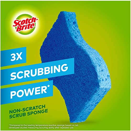 6-Pack Non-Scratch Scrub Sponges