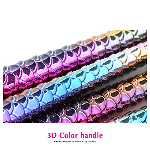 Tenmon Mermaid Eye Makeup Brushes Set