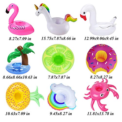 iShyan Inflatable Float Drink Holder for Swimming Pool