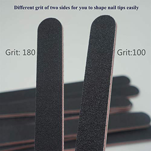 Nail File 10 PCS Professional Double Sided