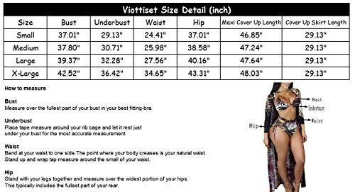 Viottiset Cut-Out High Waist Bikini Set