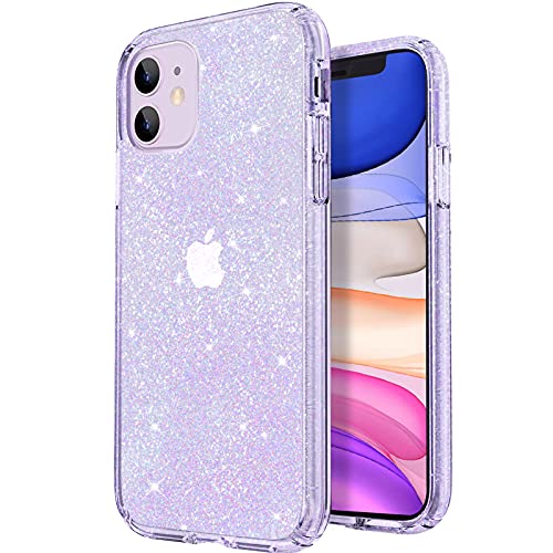Clear Glitter Sparkle Case for iPhone 11