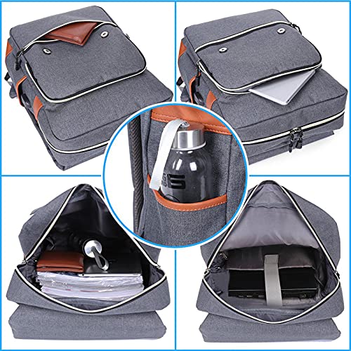 Modoker Vintage Laptop Backpack (15 in)