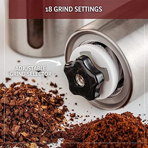 JavaPresse Conical Burr Coffee Grinder