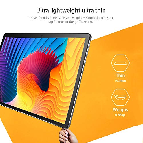 Android 9.0 Tablet 10 Inch with 3G Phone Call, 32GB Storage, Dual SIM, Quad Core, 5MP Camera, HD Touchscreen