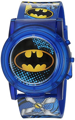 DC Comics Boys Analog Watch (Blue/Plastic Strap)