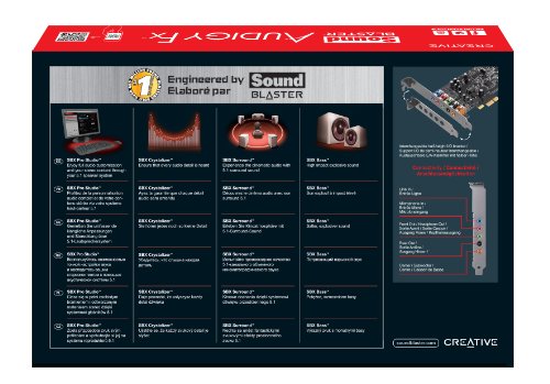 Creative Sound Blaster Sound Card with High Performance Headphone Amp