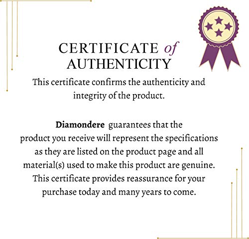 Diamondere Emerald Diamond Wedding Ring