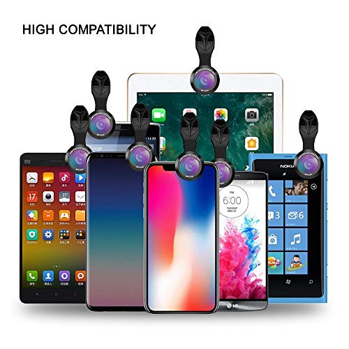 Apexel 10-in-1 Phone Camera Lens Kit with Remote Shutter for iPhone, Samsung, and Most Smartphones