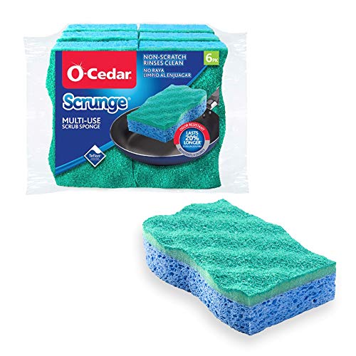 O-Cedar All-Purpose Scrubbing Sponge (Pack of 6)