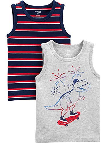 Simple Joys by Carter's Boys' Multi-Pack Muscle Tank