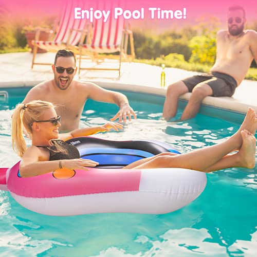 Cute Multi-Purpose Pool Float for Adults - 2021 Newest Tube
