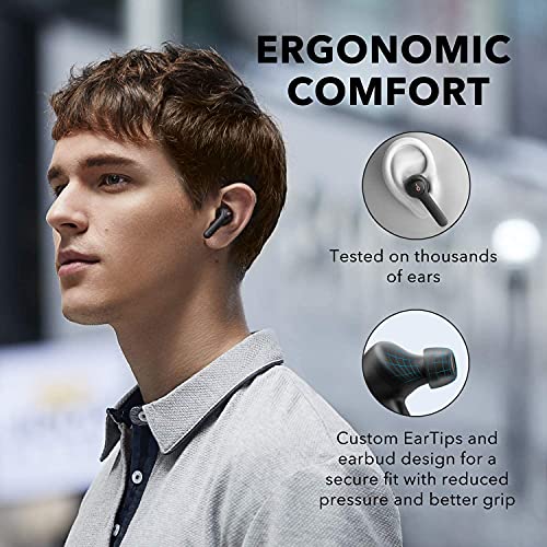 Anker Soundcore Life P2 True Wireless Earbuds with 4 Microphones, CVC 8.0 Noise Reductio 40H Playtime