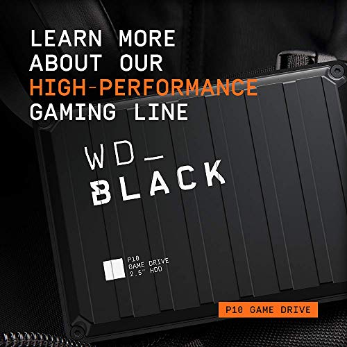 WD 2TB Gaming Drive works with Playstation 4 Portable External Hard Drive