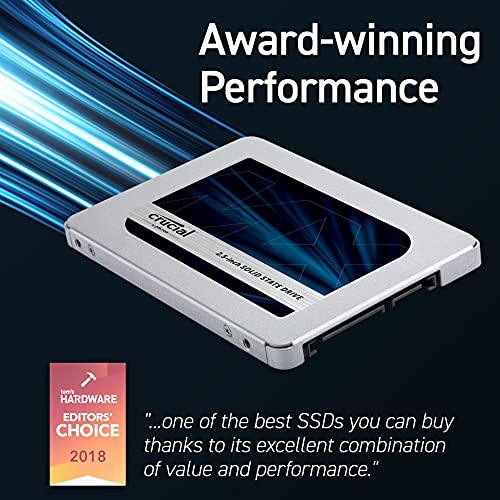 Crucial MX500 2TB 3D NAND SATA 2.5 Inch Internal SSD
