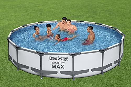 Bestway 14ft x 33in Pro MAX Steel Frame Round Pool Set
