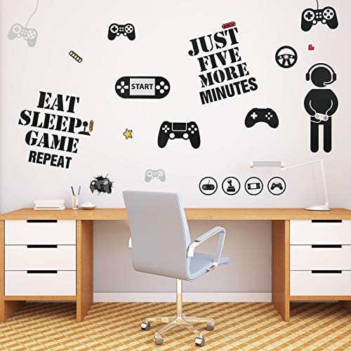 Gamer Room Decor: Gaming Wall Decals Sticker