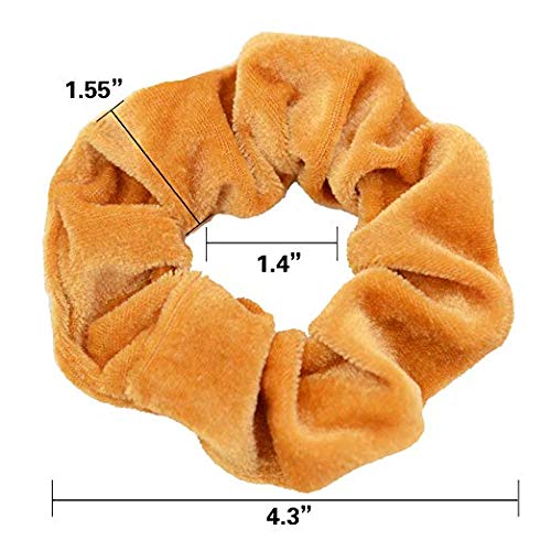 Chloven Velvet Hair Scrunchies (45 Pack)