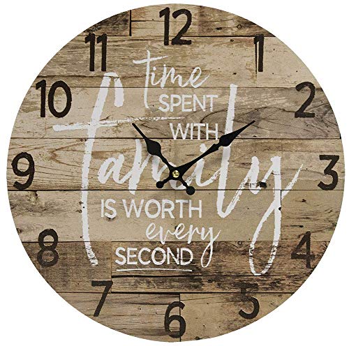 Rustic Farmhouse Wall Clock