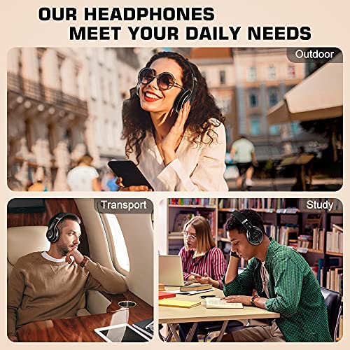 6S Wireless Bluetooth Headphones - Hi-Fi Stereo, Foldable
