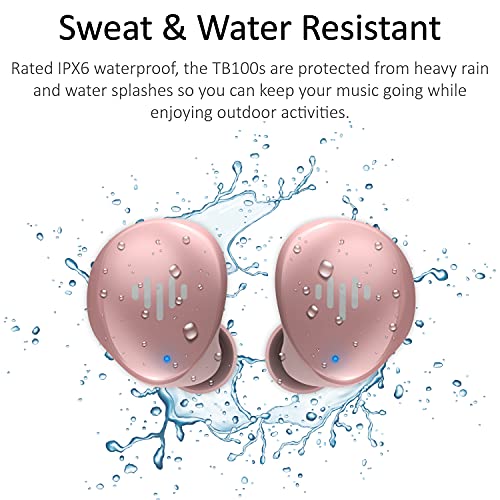 iLuv TB100 True Wireless Earbuds with MEMS Microphone and IPX6 Waterproof