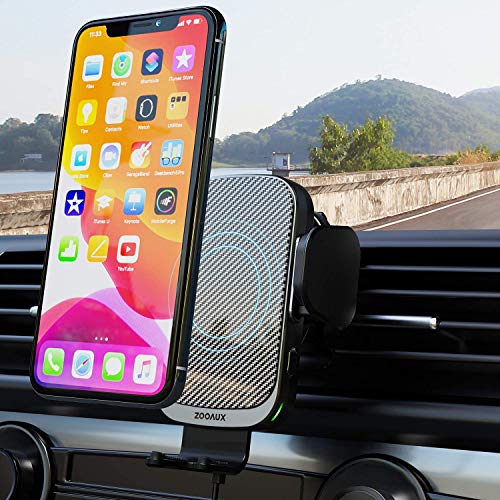 Fast Charging Auto-Clamping Air Vent Car Phone Holder