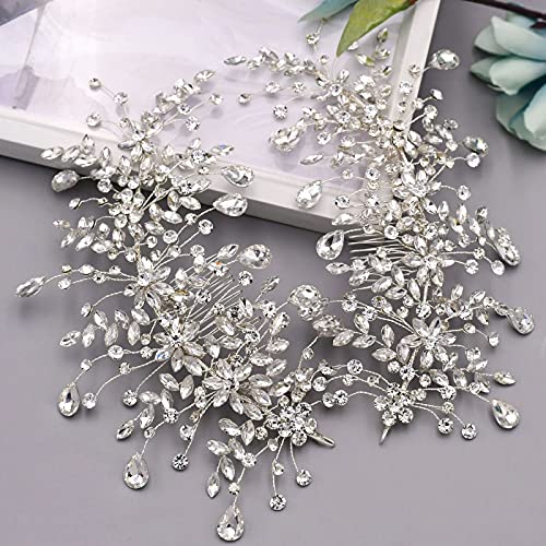 Rhinestone Bridal Hair Comb Accessories
