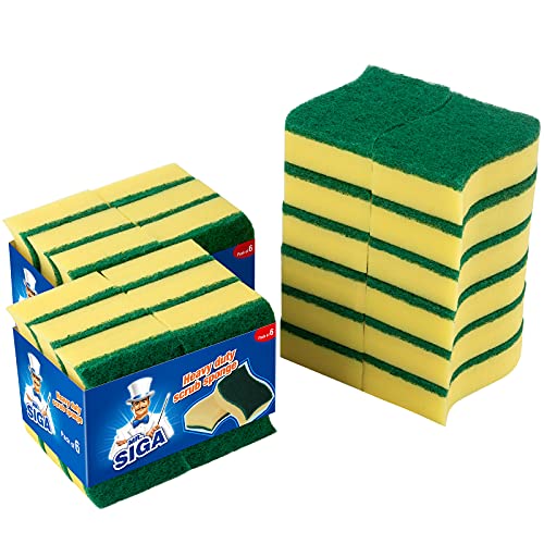 MR.SIGA Heavy Duty Scrub Sponge