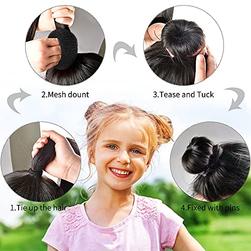 Donut Bun Maker Set - 7pcs, Black