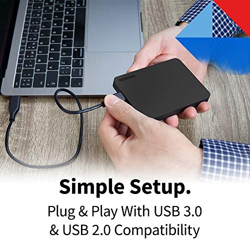 Toshiba Canvio Basics 2TB Portable External Hard Drive