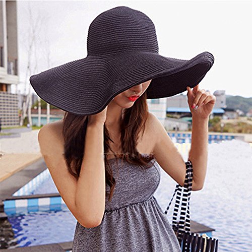 Women's Big Bowknot Straw Hat