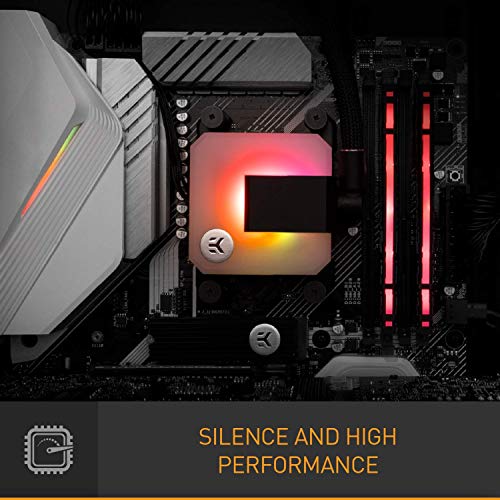 EK 240mm AIO D-RGB CPU Liquid Cooler with High-Performance PMW Fans